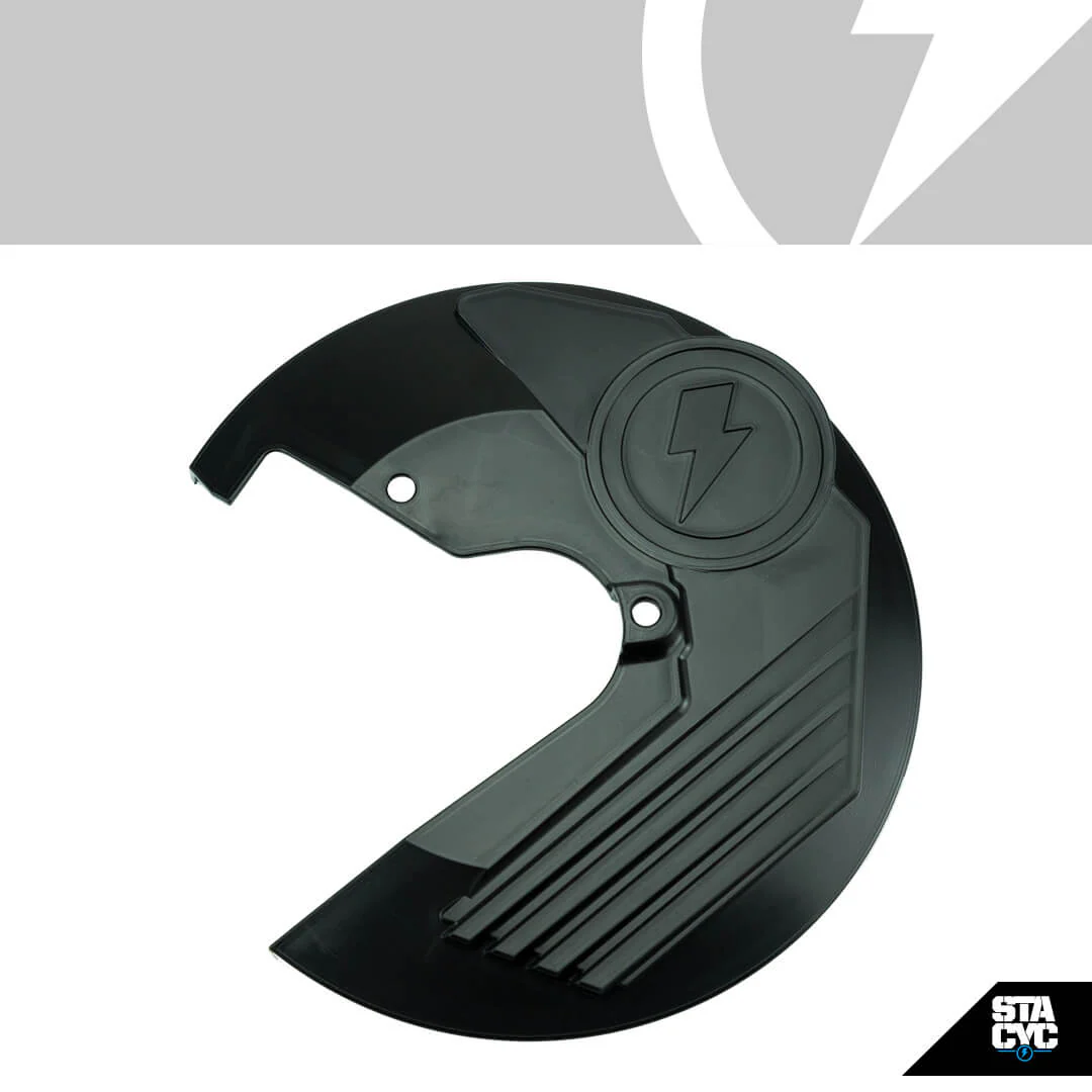 DISC GUARD, REAR, 16ELITE/18/20EDRIVE - BLACK